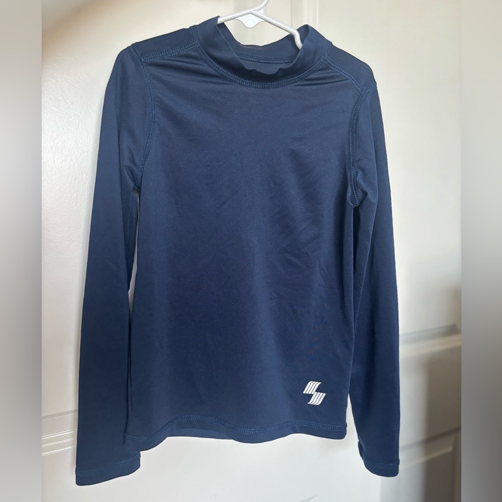 Navy Long Sleeve Swim Shirt